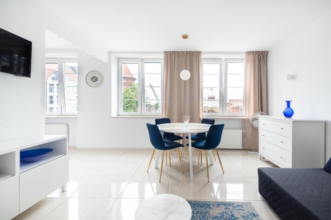 גדנסק Riverside Apartment Targ Rybny מראה חיצוני תמונה