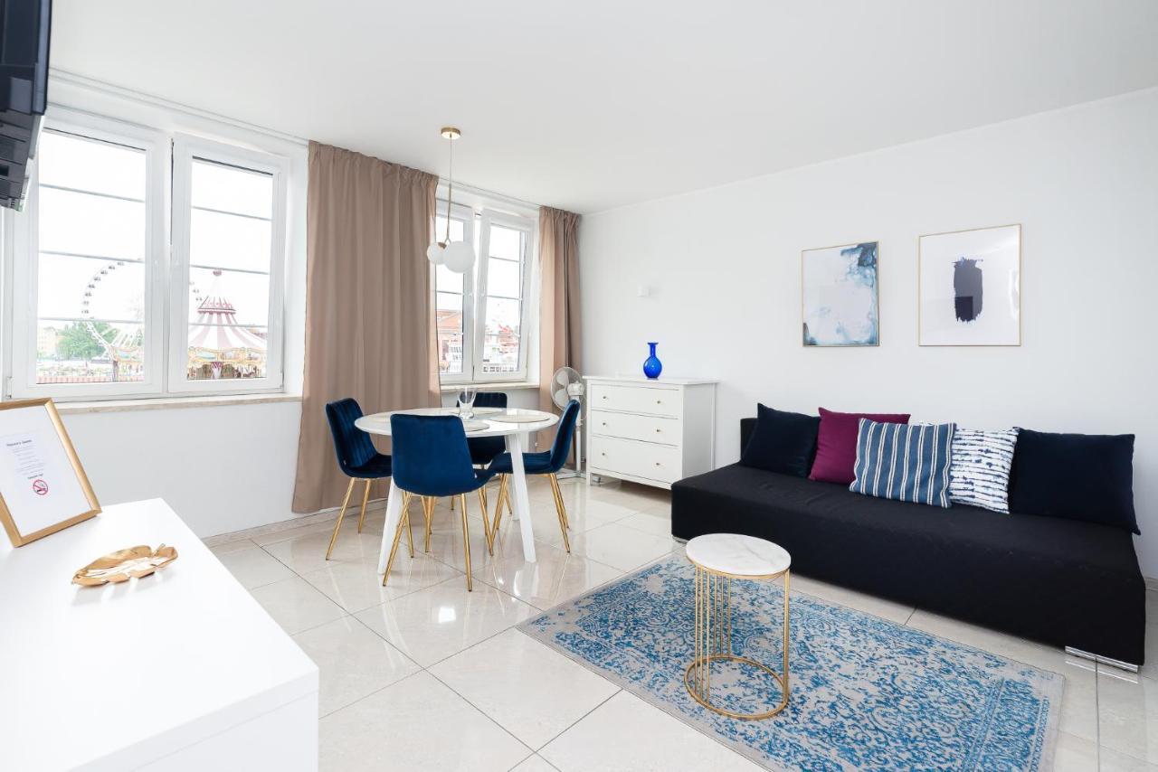 גדנסק Riverside Apartment Targ Rybny מראה חיצוני תמונה
